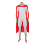 Invincible Cosplay Costume Thragg White Jumpsuit Adult Male Halloween Carnival Costume