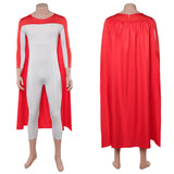 Invincible Cosplay Costume Thragg White Jumpsuit Adult Male Halloween Carnival Costume