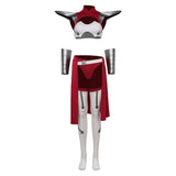 Invincible Cosplay Costume Universa Red Outfit Adult Female Halloween Carnival Costume