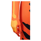 Invincible Cosplay Costume Volcanikka Orange Jumpsuit Adult Female Halloween Carnival Costume