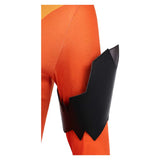 Invincible Cosplay Costume Volcanikka Orange Jumpsuit Adult Female Halloween Carnival Costume