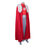 Invincible Emperor Argall Red Jumpsuit Adult Male Halloween Carnival Costume