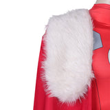 Invincible Emperor Argall Red Jumpsuit Adult Male Halloween Carnival Costume