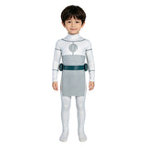 Invincible Mark Grayson Kids Children Gray Jumpsuit  Halloween Carnival Costume