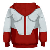 Invincible Omni-Man Kids Children Red Cosplay Hoodie 3D Printed Hooded Casual Sweatshirt