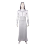 Invincible Season 4 Cosplay Costume Grand Regent White Hooded Jumpsuit Adult Male Halloween Carnival Costume