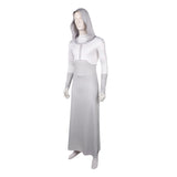 Invincible Season 4 Cosplay Costume Grand Regent White Hooded Jumpsuit Adult Male Halloween Carnival Costume