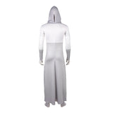 Invincible Season 4 Cosplay Costume Grand Regent White Hooded Jumpsuit Adult Male Halloween Carnival Costume