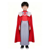 Invincible Thragg Kids Children Red Jumpsuit Halloween Carnival Costume