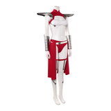 Invincible Universa Women Red and White Outfit Adult Female Halloween Carnival Costume