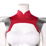 Invincible Universa Women Red and White Outfit Adult Female Halloween Carnival Costume