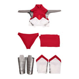 Invincible Universa Women Red and White Outfit Adult Female Halloween Carnival Costume