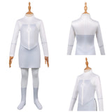Invincible Viltrumite Cosplay Costume White Jumpsuit Kids Children Halloween Carnival Costume