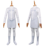 Invincible Viltrumite Cosplay Costume White Jumpsuit Kids Children Halloween Carnival Costume