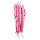 IT Cosplay Costume Pennywise Pink Outfit Adult Male Halloween Carnival Costume