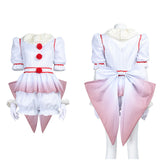 IT Cosplay Costume Pennywise White Outfit Adult Unisex Halloween Carnival Costume