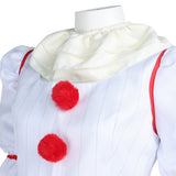 IT Cosplay Costume Pennywise White Outfit Adult Unisex Halloween Carnival Costume