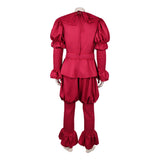 IT Pennywise Cosplay Costume Pennnywiser Red Outfilt Adult Male Halloween Carnival Costume