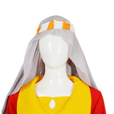 Jaadugar Cosplay Costume Sitara Red Outfit Adult Female Halloween Carnival Costume
