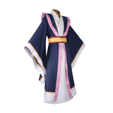 Jinshi Cosplay Costume Blue Hanfu Adult Male Halloween Carnival Costume