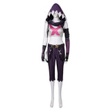 Jinx cos Cosplay Costume Outfits Halloween Carnival Suit League of Legends