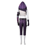 Jinx cos Cosplay Costume Outfits Halloween Carnival Suit League of Legends