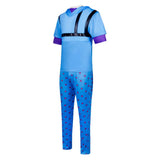Johnny Joestar Cosplay Costume Blue Outfit Adult Male Halloween Carnival Costume