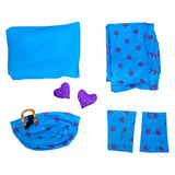 Johnny Joestar Cosplay Costume Blue Outfit Adult Male Halloween Carnival Costume