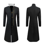 Jotaro Kujo Cosplay Costume Black Outfit Adult Male Halloween Carnival Costume
