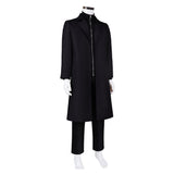 Kagurabachi Chihiro Rokuhira Black Outfit Adult Male Halloween Carnival Costume