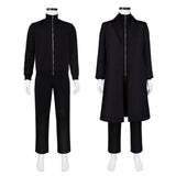Kagurabachi Chihiro Rokuhira Black Outfit Adult Male Halloween Carnival Costume