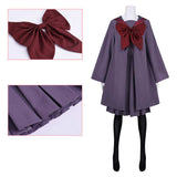 Kaiju Girl Caramelise Cosplay Costume Kuroe Akaishi Purple Outfit Adult Female Halloween Carnival Costume