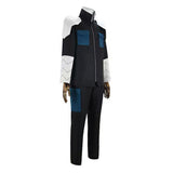 Kaiju No.8 Cosplay Costume SOSHIRO HOSHINA Black Outfit Adult Male Halloween Carnival Costume