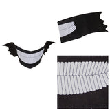 DANDADAN Ken Takakura Cosplay Adult Black White Unisex Mask Halloween Carnival Costume Accessories