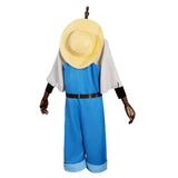 Kenji Miyazawa Cosplay Costume Blue Outfit Adult Male Halloween Carnival Costume