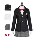 Kill Bill Cosplay Costume Gogo Yubari Black Uniform Adult Female Halloween Carnival Costume