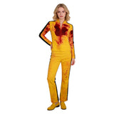Kill Bill The Bride Cosplay Costume Yellow Training Outfit Adult Female Halloween Carnival Costume
