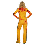 Kill Bill The Bride Cosplay Costume Yellow Training Outfit Adult Female Halloween Carnival Costume