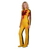 Kill Bill The Bride Cosplay Costume Yellow Training Outfit Adult Female Halloween Carnival Costume