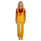 Kill Bill The Bride Cosplay Costume Yellow Training Outfit Adult Female Halloween Carnival Costume