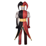 Kingdom of Marionettes Cosplay Costume Jestyn Red Clown Suit Adult Male Halloween Carnival Costume