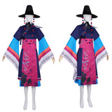 Kpop Demon Hunters Cosplay Costume Rumi Hanbok Outfit Adult Female Halloween Carnival Costume