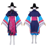 Kpop Demon Hunters Cosplay Costume Rumi Hanbok Outfit Adult Female Halloween Carnival Costume