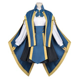 Kunon the Sorcerer Can See Cosplay Costume Kunon Gurion Blue Dress Female Halloween Carnival Costume