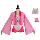 Kusuriya no Hitorigoto Cosplay Costume Maomao Pink Swimsuit Adult Female Halloween Carnival Costume