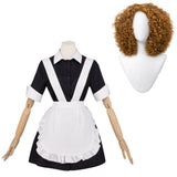 The Rocky Horror Show Cosplay Costume Magenta Maid Women Maid Uniform Adult Female Halloween Carnival Costume