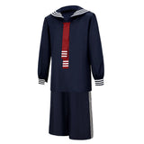 La Llorona Cosplay Costume Quico Blue Outfit Adult Male Halloween Carnival Costume