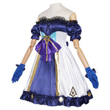 LABUBU Cosplay Costume Women Purple Lolita Dress Adult Female Halloween Carnival Costume