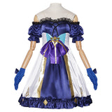 LABUBU Cosplay Costume Women Purple Lolita Dress Adult Female Halloween Carnival Costume