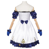 LABUBU Cosplay Costume Women Purple Lolita Dress Adult Female Halloween Carnival Costume